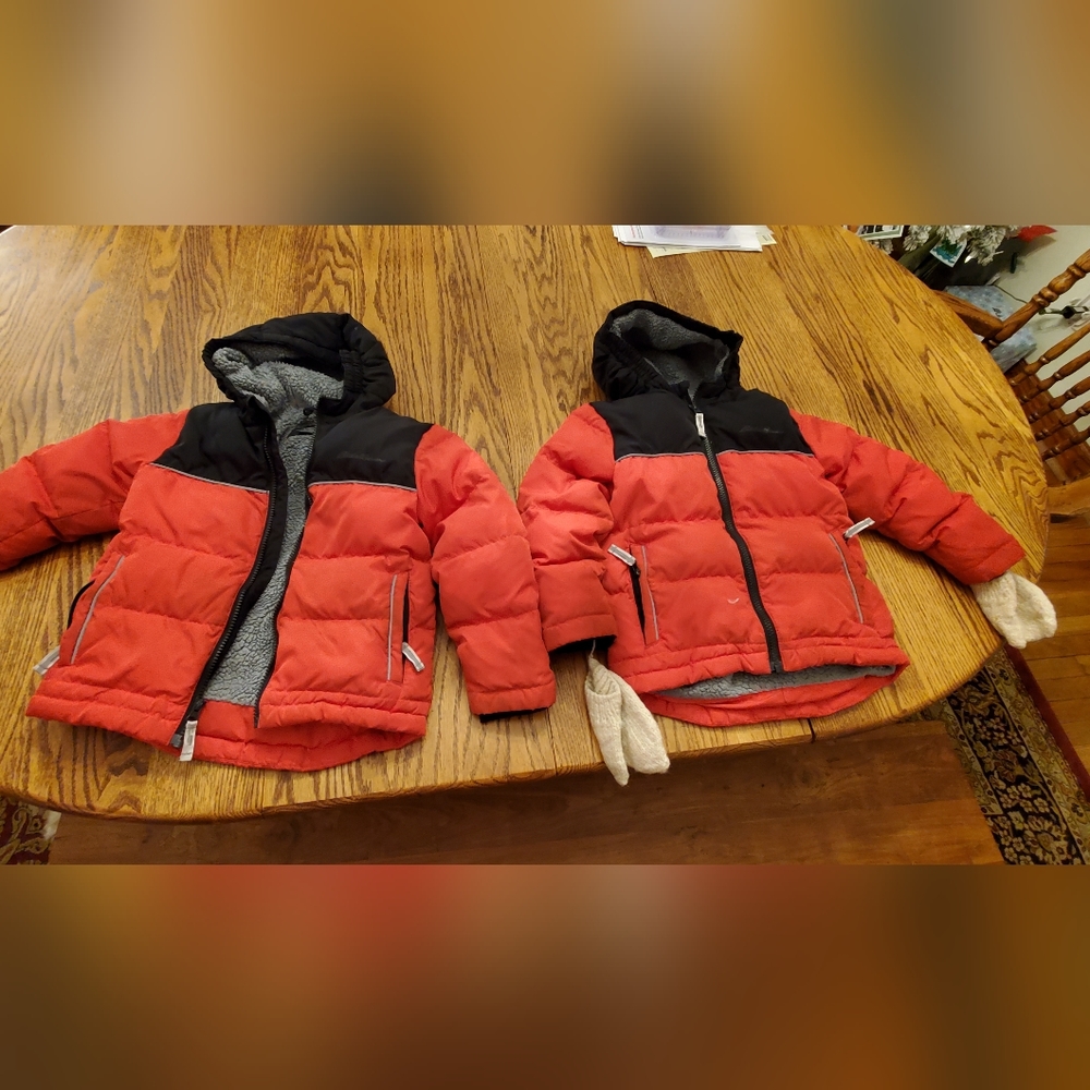 Boys winter hooded jacket